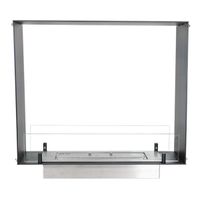 Foco Two 600 Slim, Tunnelkamin, 20 cm Breite, für schmale Wände, 2,2 kW