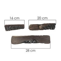 Cocoon Fires Aeris Bioethanol Kamin Deckenmontage-Set, poliertes Kupfe