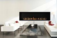 Icon Fires Slimline SFB1650, Schwarz, 9,8 kW, H60xB165xT36,3 cm, edles Design