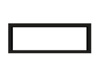 Icon Fires FBDS1650, doppelseitig, Schwarz, H60xB165xT45 cm, 9,8 kW, 9h Brenndauer
