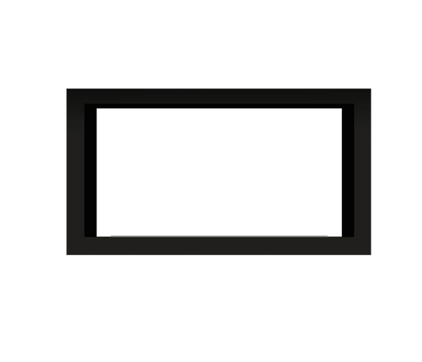 Dakota Wandkamin, 3-seitig, Schwarz, Stahl, breite Flamme, 3,5L Brenner, 3,3 kW