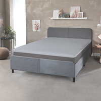 Thermo-Interlock-Jersey Spannbetttuch für Topper