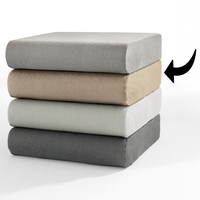 Premium-Jersey-Spannbetttuch für Topper oder Boxspringbett