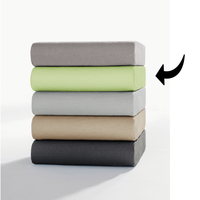 Jersey Spannbetttuch für Topper + Boxspringbett