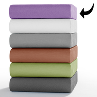 Jersey-Spannbetttuch - ca. 90 - 100 x 200 cm
