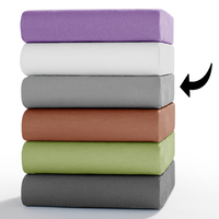 Jersey-Spannbetttuch - ca. 90 - 100 x 200 cm