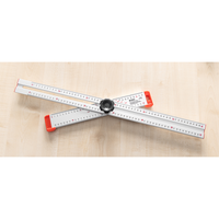 Alu-Winkellineal, verstellbar 60 cm