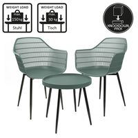 Stilvolle Outdoor-Sitzgruppe
