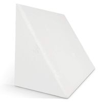 Keilkissen Rückenstütze für Sofa Couch und Bett Lagerungskissen Erwachsene orthopädisches Rückenkissen Anti Reflux Lesekissen ergonomisches Kissen aus formstabilen Schaumstoff 30×50×60 cm