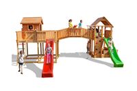 FUNGOO MAXI SET Spielturm Klettergerüst JOYFUL CASTEL