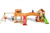 FUNGOO MAXI SET Spielturm Klettergerüst SMILE FARM