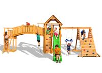 FUNGOO MAXI SET Spielturm Klettergerüst FUN GYM