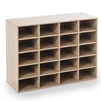Schuhschrank L, ca. B. 92 x H. 67 x T. 33 cm - Sonoma-Eiche