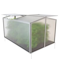 Frühbeet Mini Gewächshaus Protea Dachfenster, UV-Schutz, Alu Frühbeet, Mini-Gewächshaus
