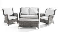 Dining Sitzgruppe Gartenset 11tlg. BOCA aus Aluminium inkl. Polsterauflage