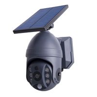 LED Solar Security-Kamera- Attrappe "Moho" mit Leuchtfunktion und Bewegungsmelder