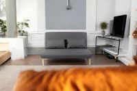 Schlafsessel inkl. Kissen 140 x 80 x 79 cm - Dunkelgrau