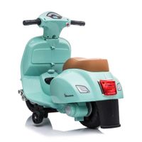 Vespa Kinder Elektrofahrzeug, Elektro Motorrad, grün