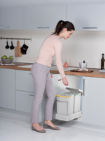 Aspira Ausziehbarer Einbaumülleimer „Müllomatic ECO 2“