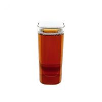 Glas Quadratische Glas Japanische Getränkebecher Borosilikatglas, Hitzebeständig 400 ml