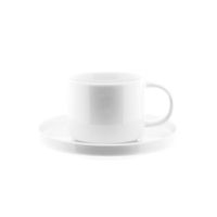 12 Teilger Mokkatassen-Set mit Untertasse aus Porzellan Mokkaservice 100 ml