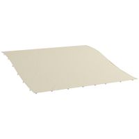 Ersatzdach für Pergola 297x243cm Sonnensegel für 3x 2,5m Pavillon Beige