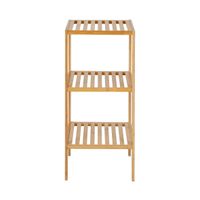 Bambusregal, 3 Ablagen, natur