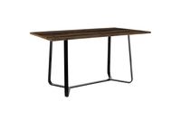 TALEA Tisch, Breite 140 cm, Gestell schwarz, Tischplatte