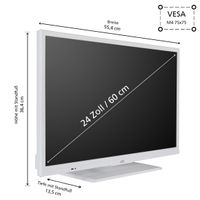 JVC Fernseher 24 Zoll Smart TV (HD-Ready, HDR, Triple-Tuner)