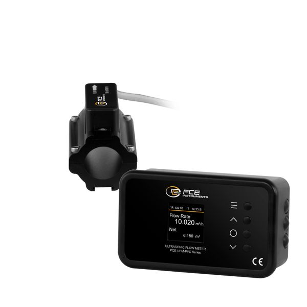 Durchflussmesser zum Festeinbau PCE-UFM 20PVC