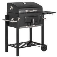 Holzkohlegrill Grillwagen Grill BBQ Holzkohle Kohlegrill Gartengrill