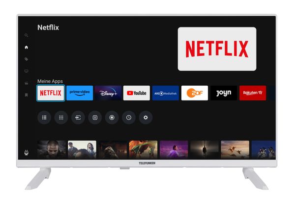 XF32TO750S-W 32 Zoll Fernseher / Smart TV (Full HD, HDR, HD+ 6 Monate inkl.,Triple-Tuner)