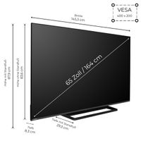 Toshiba 65 Zoll Fernseher Fire TV (4K UHD Smart TV, Dolby Vision HDR, Triple-Tuner, Alexa Built-In)