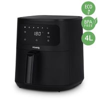 Heißluftfritteuse 4L FRY840, 6 Kochprogramme, Schwarz