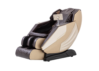 Massagesessel mit Heizfunktion, ca. 152 x 75 x 109 cm - Gold