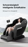 Massagesessel "Zero-Gravity", ca. 143 x 73 x 100 cm - Schwarz