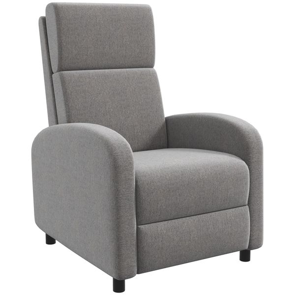 Relaxsessel Einzelsofa Liege 160° neigbarer Fernsehsessel für Wohnzimmer