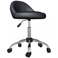 Rollhocker Höhenverstellbarer Arbeitshocker 63-83 cm Drehhocker mit Rädern
