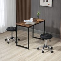 Rollhocker Höhenverstellbarer Arbeitshocker Drehbar Salon Hocker für Büro
