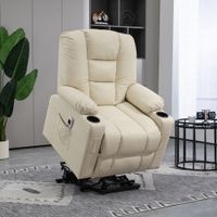 Fernsehsessel mit Aufstehhilfe Elektrisch, Relaxsessel mit USB-Schnittstelle