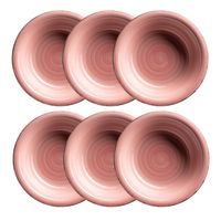 Teller tief 21,6 cm, 6-er Set, KORALLE