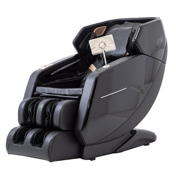 Massagesessel mit Heizfunktion, ca. 152 x 75 x 109 cm - Schwarz