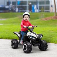 Elektro-Quad Kinderquad mit USB-Anschluss, Kindermotorrad mit Musik