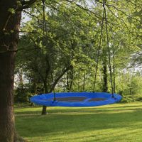 Nestschaukel Ø110cm Hängeschaukel bis 100 kg verstellbar Kinderschaukel