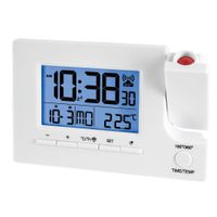 Funk-Projektionswecker Funkwecker USB 2 Alarme Temperaturanzeige Datum - 4-MV1022-3