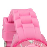 Miraval Kinderarmbanduhr mit Silikonarmband 34 mm Quarzuhrwerk Quarzuhr Lernziffernblatt Kinderuhr