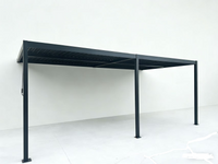 Bioklimatische Wandpergola, ca. 300 x 600 x 225 cm - Anthrazit 