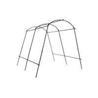 Dekorative Rankhilfe Rankbogen, ca. 180 x 190 x 220 cm - Schwarz