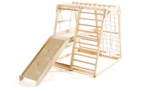 9 in 1 Holz-Kinderspielplatz im Innen- und Außenbereich
