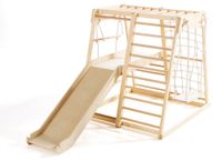 9 in 1 Holz-Kinderspielplatz im Innen- und Außenbereich